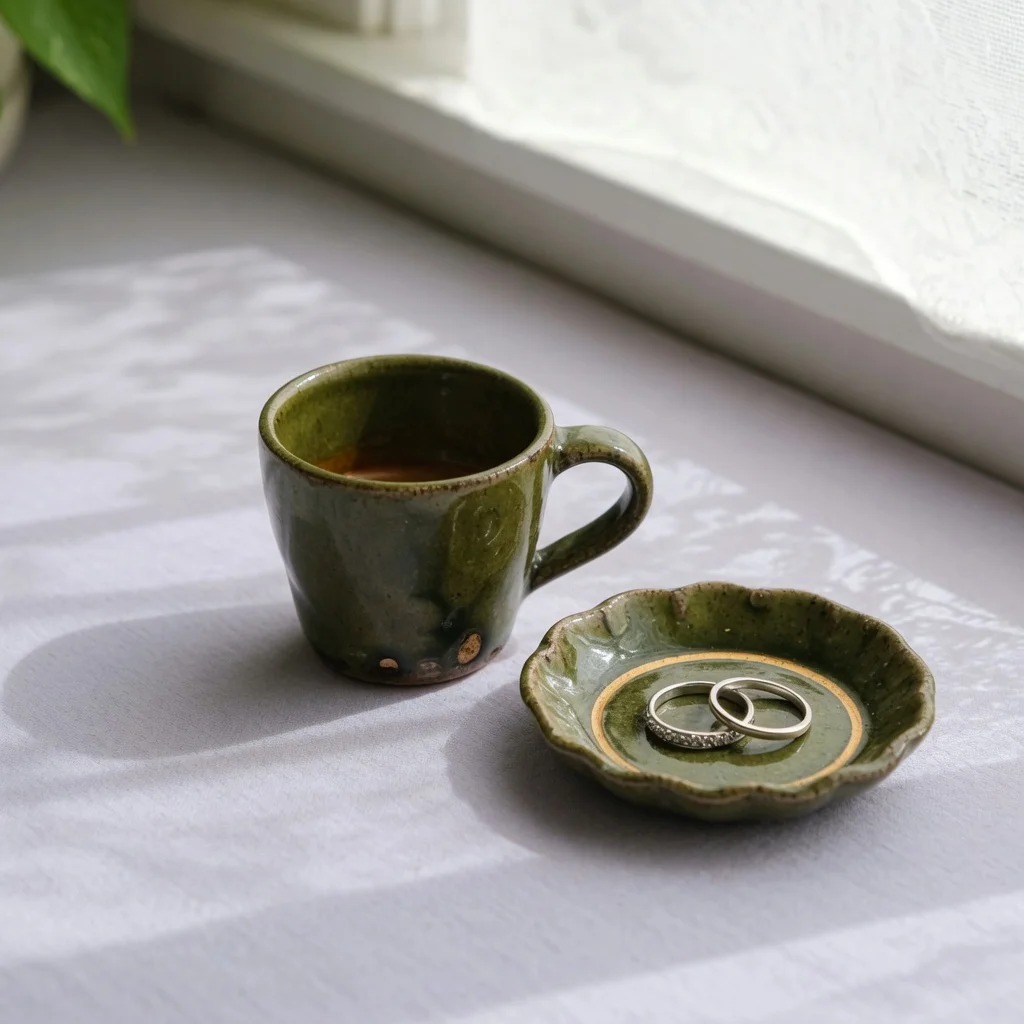 Espresso Cup from Creekbed Clay Mini